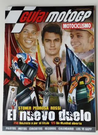 Guia motoGP 2008 de la revista Motociclismo