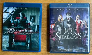 2 Blu-ray: Sweeney Todd & Dark Shadows