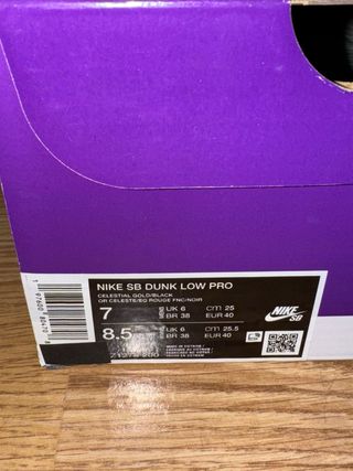 Nike SB Dunk Low Pro Oro Celestial