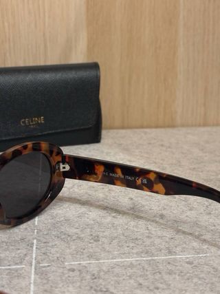 Celine Gafas de Sol Triomphe Tortoise