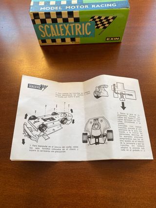 Scalextric Coche Sigma Ref. 4047 Caja e Instr.