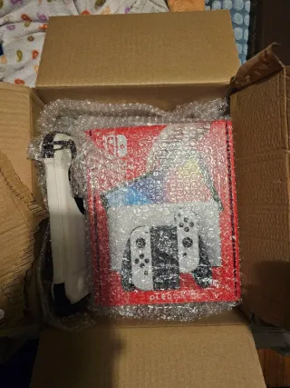 Nintendo Switch OLED Blanca