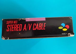 Cable A/V Estéreo Snes Super Nintendo PAL