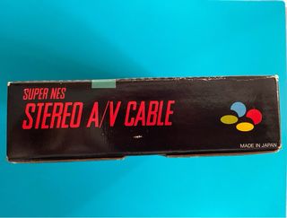 Cable A/V Estéreo Snes Super Nintendo PAL