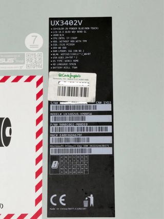 ASUS Zenbook OLED i7 EVO