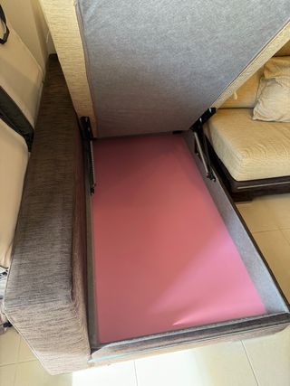 Sofá Chaislongue Asientos Extensibles