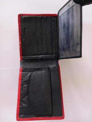 Portafoglio uomo in pelle Union Jack