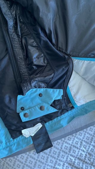 Chaqueta de nieve con capucha,