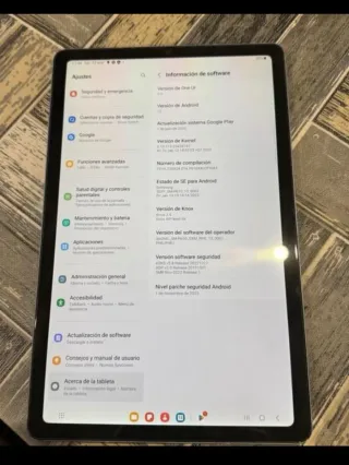 Samsung Tab S6 Lite Tablet + funda