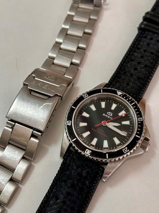 Reloj Breil Diver Negro y Plateado