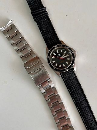 Reloj Breil Diver Negro y Plateado