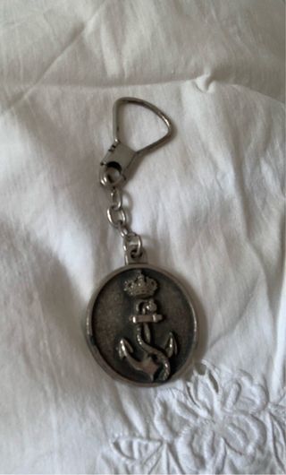 Llavero Armada Española Ancla Corona