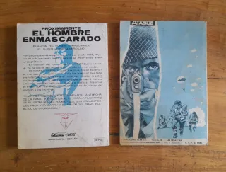 2 Cómics vintage, aventuras belicas
