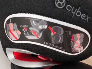 Silla coche Cybex negro