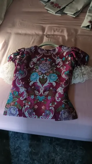 Traje de Fallera Corpiño Siglo y Farol