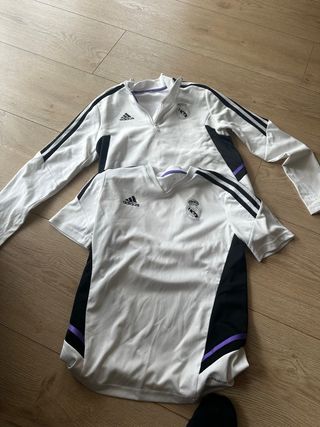 Conjunto Real Madrid Adidas Sudadera y Camiseta