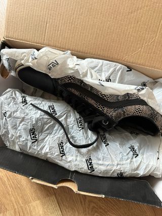 Vans Old Skool piel y serpiente