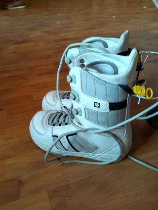 Botas de Snowboard Invader Blancas