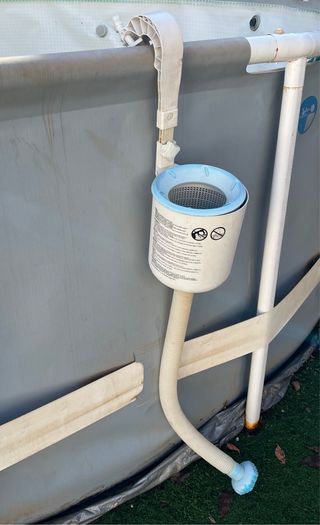 Depuradora Intex + Clorador Salino + Skimmer