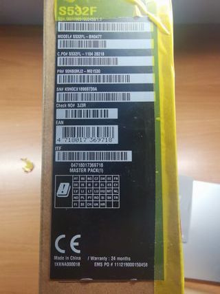 Scheda madre Asus S532 da sostituire