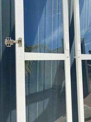 Puertas de Vidrio Blanca OXBERG 40x192