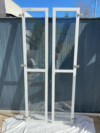 Puertas de Vidrio Blanca OXBERG 40x192