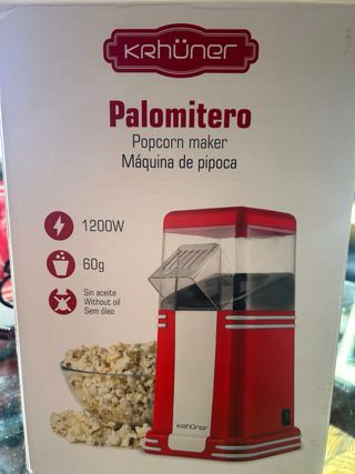 Máquina Palomitero Krhuner 1200W
