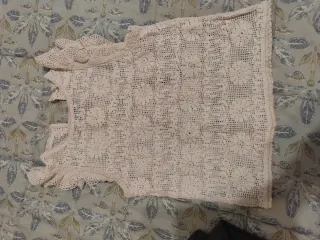 Conjunto Blusa Encaje Rosa y Pantalón Verde