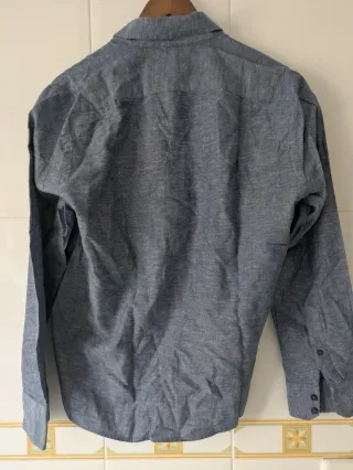 Camisa Arturo Calle Talla S Azul