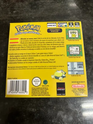 Pokémon Edición Especial Pikachu Game Boy