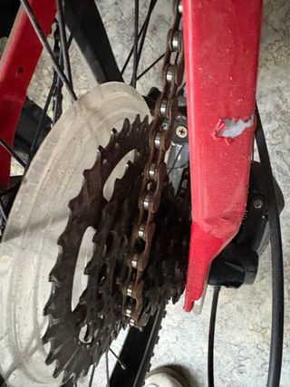 Bicicleta Orbea Roja