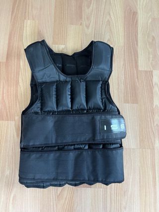 Chaleco Lastrado Ajustable Negro