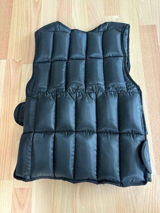 Chaleco Lastrado Ajustable Negro