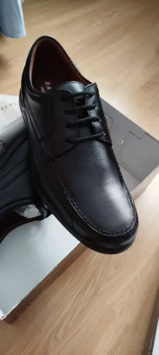 Zapatos Baerchi Hombre Talla 43 Negro