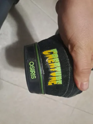 Zapatillas Osiris x Creature Skate Negras Verdes