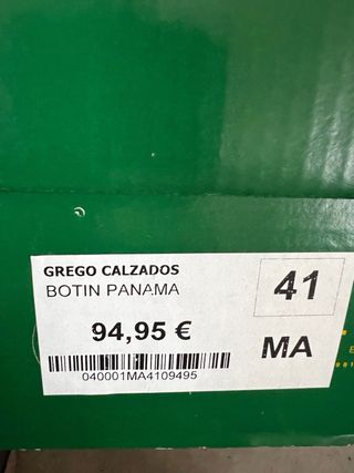 Botín Pitillos Piel Engrasada Hombre