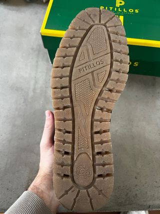 Botín Pitillos Piel Engrasada Hombre