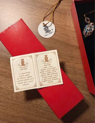 Segnalibro Royal Family con ciondolo