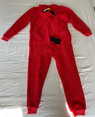 Disfraz Angry Birds Rojo Talla M