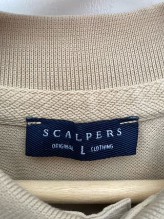 Polo Scalpers Beige Talla L