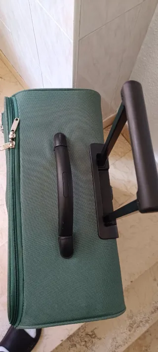 Maleta de viaje XL 2 ruedas verde