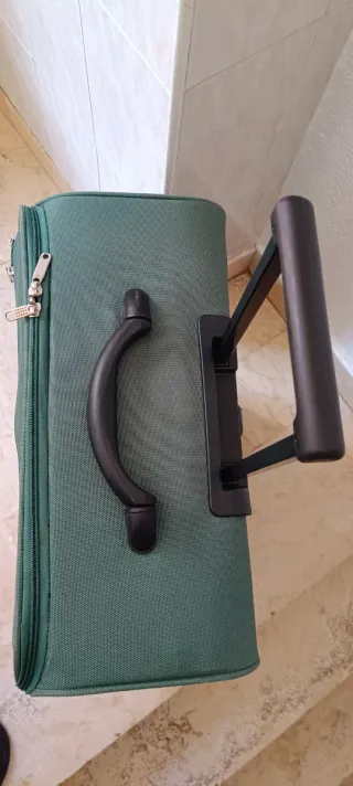 Maleta de viaje XL 2 ruedas verde