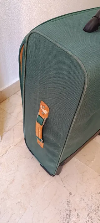 Maleta de viaje XL 2 ruedas verde