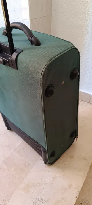 Maleta de viaje XL 2 ruedas verde
