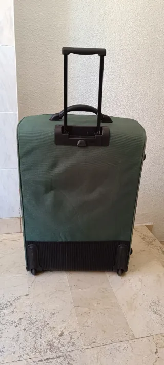 Maleta de viaje XL 2 ruedas verde