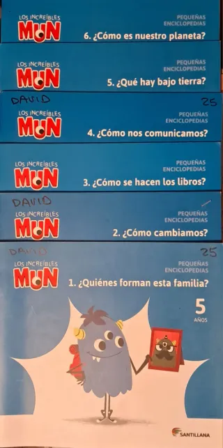 Los increibles NUM. Varios títulos.