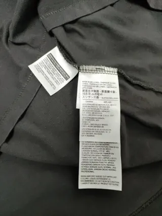 Camiseta hombre Levi's 501 Negra