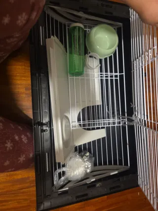 Jaula mediana para mascotas