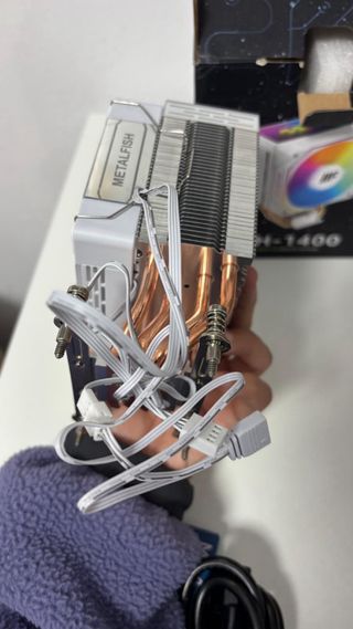 Disipador PC ID-COOLING Blanco