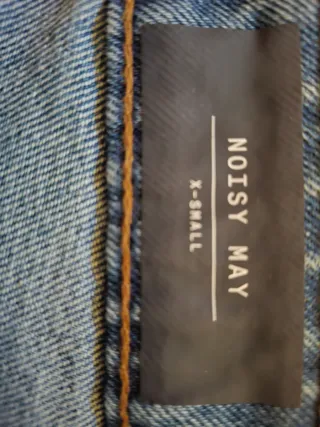 Falda tejana larga NOISY MAY azul